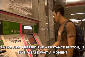 外国人《在日本车站都会碰上的超傻眼事件》大家去日本可以试试看(笑)