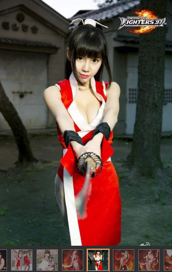 《宅宅爱coser》叶梓萱到底有没有不知火舞的感觉压?