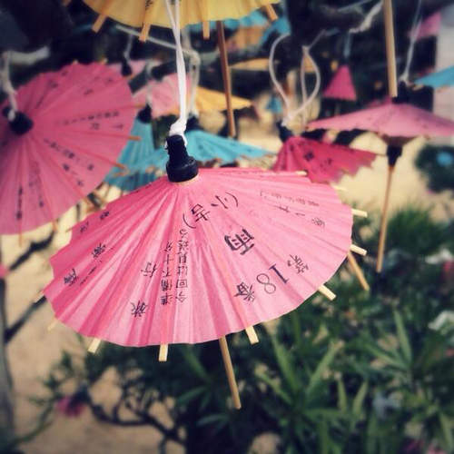 日本神社可愛《傘籤》今年的運勢是晴朗還是大雨呢？