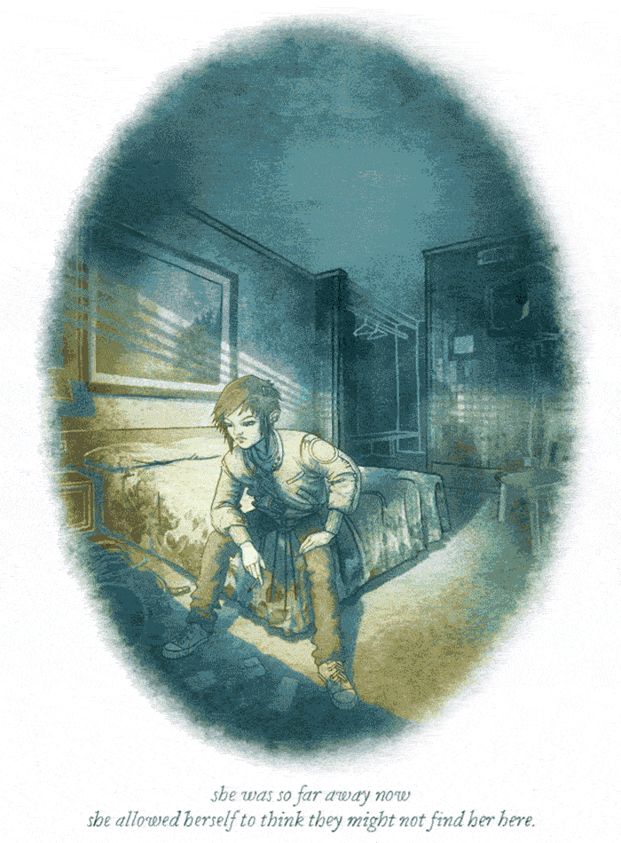 《一个人的恐怖》插画家创作的情境动图让你觉得这份恐惧很有感