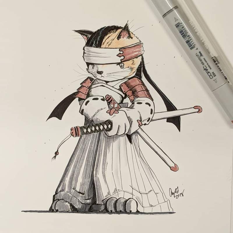 武士(日本短尾猫)