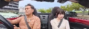 《大叔的浪漫》Ano吐槽敞篷車熱爆了!!!...more