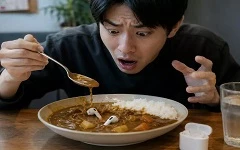 《掉進咖哩飯裡的AirPods》別誤會不是杏包菇,好險擦一擦還能用 《掉進咖哩飯裡的AirPods》別誤會不是杏包菇,好險擦一擦還能用