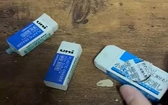 網友打掃房間時發現的奇怪橡皮擦 不但能當指尖陀螺甚至還可以當自動鉛筆使用？
