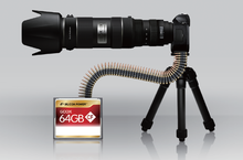 廣穎電通600X 64GB海量CF卡讓你蓄勢待發