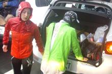 擁抱絲路 台灣起跑，後龍到埔心 鎮日大雨滂沱寒風刺骨