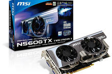 微星科技發表 N560GTX Twin Frozr II系列顯示卡