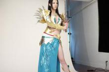 宅男女帝林采緹 性感代言線上遊戲《將魂 Online》