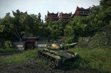 除役M41（華克猛犬）戰車改頭換面再現身 Wargaming與龍潭鄉公所通力合作，舊戰車再現風華！