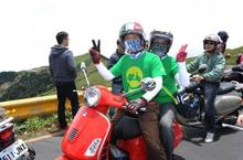 2014 Vespa武嶺高峰會 -350位Vespa騎士成功挑戰武嶺 3,275公尺最高公路  