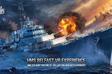 《戰艦世界》HMS Belfast VR影片全新虛擬實境體驗全新VR體驗探索英國巡洋艦《戰艦世界》同步釋出加值戰艦