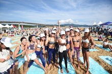 2016 全球引領「ROXY FITNESS 戶外運動營」台灣站氣勢登場特邀世界衝浪冠軍KELIA MONIZ 與運動名模王心恬