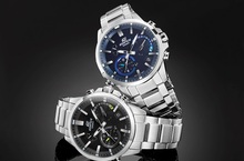 CASIO EDIFICE EQB-700D 全新藍牙錶款 Bluetooth® Smart 藍牙技術 輕鬆同步300城市世界時間全新商務旅人必備錶款外觀時尚與功能兼具 