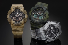 G-SHOCK煙霧迷彩系列 酷玩都會叢林風 強悍征服2016早春街頭時尚