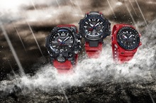 CASIO G-SHOCK MASTER OF G系列極限品味再進化酷勁黑碰撞極限紅強悍新色設計 陸海空全面制霸！