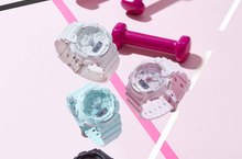 G-SHOCK S Series GMA-S130全新系列全球女性運動風潮持續延燒 首度加入計步功能  舒適柔和粉嫩風格 女性專屬的運動時尚系列