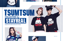 迪士尼TSUM TSUM萌力全開 卡通明星通通齊聚一堂STAYREAL 攜手旗下女裝品牌ROCKCOCO 聯手開創穿搭新體驗