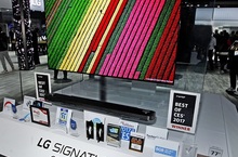 LG SIGNATURE系列W7牆紙電視榮獲2017年國際消費電子展「最佳產品」榮譽頂尖科技領導者勇奪超過90項CES獎項