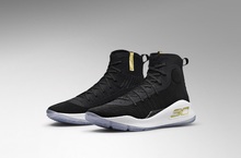 更多元的進攻手段 更寬廣的傳球視野Curry 4「More Dimes」冠軍黑金配色 12/16磅礡登台