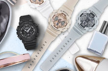G-SHOCK S Series 2017全新系列 GMA-S120MFMONOTONE STYLE混搭金屬感錶盤 打造潮流時尚風