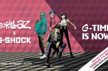 CASIO正式宣布「街頭霸王GORILLAZ」將與G-SHOCK展開特別合作企劃