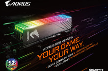 技嘉廣受注目的AORUS RGB XMP 3200記憶體正式出貨