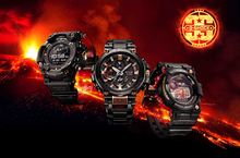 G-SHOCK 35周年全新紀念錶款「MAGMA OCEAN」系列    設計靈感來自地球初形成的熔岩海 象徵G-SHOCK的起源   FROGMAN推出滿25周年 25隻潛水蛙隱身錶中