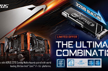 AORUS最新Z370主機板獨家內建32GB Intel® Optane™記憶體