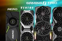 MSI微星科技率先發佈NVIDIA GeForce® RTX 系列非公版顯卡