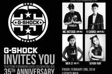 G-SHOCK 35th ANNIVERSARY SHOCK THE WORLD IN TAIPEI
