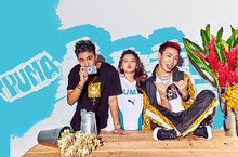 PUMA Summer Attack  夏日街頭潮流單品總搜 嘻哈新寵ØZI、婁峻碩 首度合影韓系女神 蔡瑞雪 塗鴉映画「FUN 瘋一夏」 4/4 提早放暑假