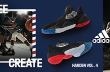 James Harden第四代簽名鞋款adidas Harden Vol. 4 正式登場 全新LIGHTSTRIKE中底科技加持　搶眼配色展現「登」式運動時尚