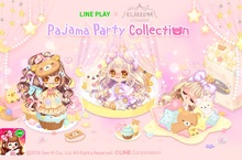 《LINE PLAY》與「拉拉熊Rilakkuma」合作開跑 一起來收集毛茸茸超可愛睡衣派對物品吧！ 可以與角色一起拍照的「廣場拍照區」同步登場！