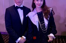 台灣最猛新台流電影《江湖無難事》 邱澤獲頒「Face of Asia Award」大獎 現場巨星雲集 邱澤開心與潤娥同框