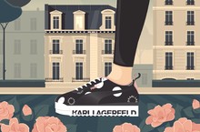 時尚大帝老佛爺  續彈高端時尚篇章 KARL LAGERFELD x PUMA ROMA 普普風圖樣妝點  黑白優雅傳唱不朽傳奇