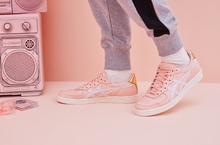 金豬報喜迎新年  Onitsuka Tiger推粉紅豬限定款 粉萌色搭配金色鑲邊 走春拜年格外亮眼