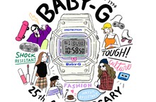 BABY-G歡慶誕生滿25周年 復刻初始版錶款 BGD-525正式推出