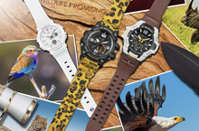 G-SHOCK & BABY-G 致力支持野生動物生態保育 攜手野生動物保護組織WILDLIFE PROMISING推出聯名錶款 以花豹、吼海鵰、紫胸佛法僧為靈感 傳達對環境保護的重視