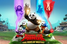 DreamWorks頻道在台推出全新影集《功夫熊貓：命運之爪》 功夫熊貓來了！主角阿波現身美麗華向台灣粉絲拜早年！