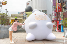 三米高防疫大使「Loppy」佔領西門町　知名遊戲IP療癒貨櫃「蔓朵拉小屋」現正開啟中