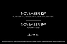 PLAYSTATION®5將於2020年11月份發售 PS5數位版售價美金399元、搭載Ultra HD Blu-ray™光碟機的PS5售價美金499元