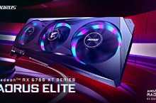 技嘉隆重推出AORUS Radeon™ RX 6700 XT ELITE顯示卡，重現技嘉經典RGB三環燈效