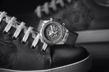 Big Bang Unico Berluti 冷灰計時碼錶 末世未來感的巴黎工業風