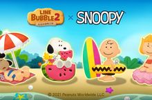 《LINE Bubble 2》與《SNOOPY》合作活動登場囉！