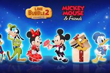[米奇與好朋友] 特別活動在《LINE Bubble 2》登場囉！