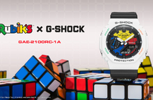 Rubik’s x G-SHOCK 魔術方塊聯名 隨心所欲旋轉你的風格