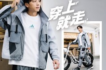 adidas 初秋Outer Jacket系列  品牌大使坤達  x射擊甜心吳佳穎 首次共同演繹