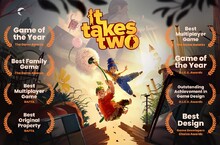 廣受讚譽合作冒險動作遊戲《雙人成行》登上 NINTENDO SWITCH 平台