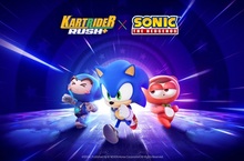 NEXON 預告旗下「跑跑卡丁車RUSH+」 與「音速小子」進行聯名更新