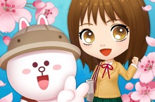 超人氣漫畫「流星花園」在《LINE Bubble 2》7週年活動中首次登場